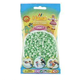 Hama Midi Perler - Pastel Mint (1000 stk)
